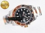 Rolex GMT-Master II 126711 Black/Brown Ceramic Clean 1:1 Best Edition on SS/RG Bracelet DD3285 - Görsel 9