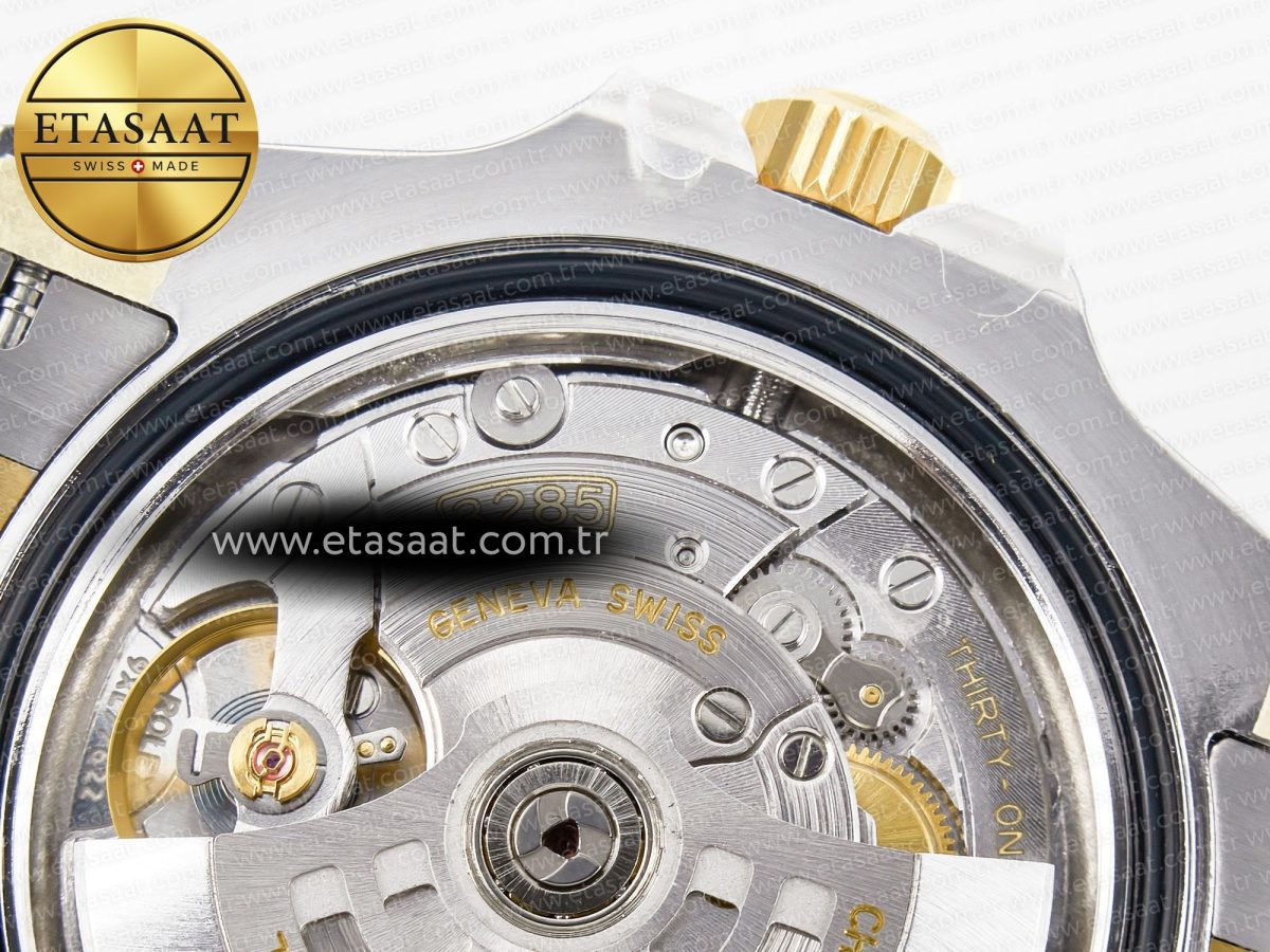 Rolex GMT-Master II 126713 GRNR ARF 1:1 Best Edition on Black Dial SS/YG Bracelet Super Clone VR3285 CHS (Gain Weight) - Görsel 23