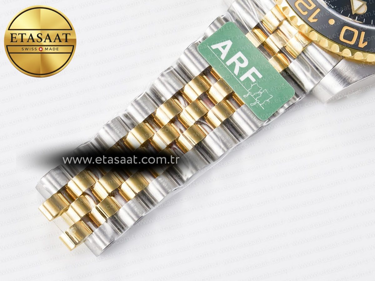 Rolex GMT-Master II 126713 GRNR ARF 1:1 Best Edition on Black Dial SS/YG Bracelet Super Clone VR3285 CHS (Gain Weight) - Görsel 26