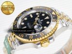 Rolex GMT-Master II 126713 GRNR ARF 1:1 Best Edition on Black Dial SS/YG Bracelet Super Clone VR3285 CHS (Gain Weight) - Görsel 6