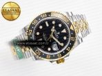 Rolex GMT-Master II 126713 GRNR ARF 1:1 Best Edition on Black Dial SS/YG Bracelet Super Clone VR3285 CHS (Gain Weight) - Görsel 8
