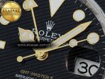 Rolex GMT-Master II 126713 GRNR GMF 1:1 Best Edition on Black Dial on SS/YG Jubilee Bracelet Super Clone VR3285 CHS (Gain Weight) - Görsel 10