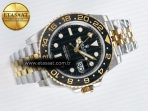 Rolex GMT-Master II 126713 GRNR GMF 1:1 Best Edition on Black Dial on SS/YG Jubilee Bracelet Super Clone VR3285 CHS (Gain Weight) - Görsel 8
