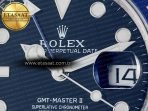Rolex GMT-Master II 126716 BLAKEN 904L 1:1 Best Edition Blue Dial on SS Jubilee Bracelet SH3285 - Görsel 10