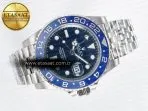 Rolex GMT-Master II 126716 BLAKEN 904L 1:1 Best Edition Blue Dial on SS Jubilee Bracelet SH3285 - Görsel 8