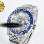 Rolex GMT-Master II 126716 BLAKEN 904L 1:1 Best Edition Meteorite Dial on SS Jubilee Bracelet SH3285
