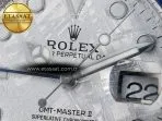 Rolex GMT-Master II 126716 BLAKEN 904L 1:1 Best Edition Meteorite Dial on SS Jubilee Bracelet SH3285 - Görsel 10