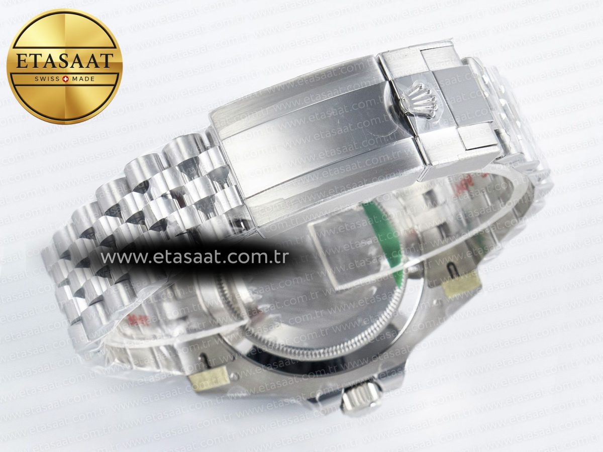 Rolex GMT-Master II 126716 BLAKEN 904L 1:1 Best Edition Meteorite Dial on SS Jubilee Bracelet SH3285 - Görsel 16