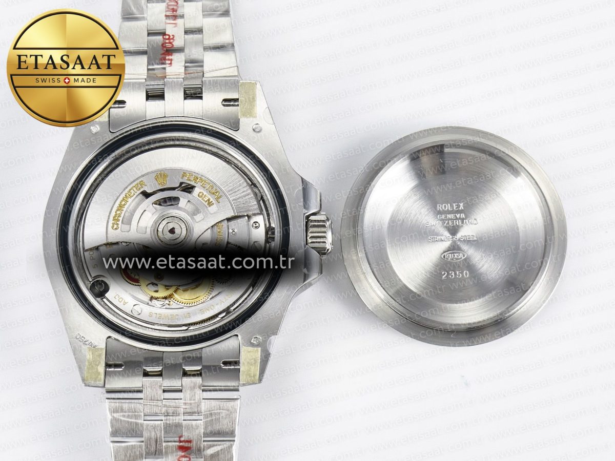 Rolex GMT-Master II 126716 BLAKEN 904L 1:1 Best Edition Meteorite Dial on SS Jubilee Bracelet SH3285 - Görsel 18