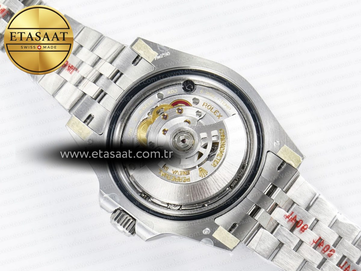 Rolex GMT-Master II 126716 BLAKEN 904L 1:1 Best Edition Meteorite Dial on SS Jubilee Bracelet SH3285 - Görsel 19