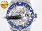 Rolex GMT-Master II 126716 BLAKEN 904L 1:1 Best Edition Meteorite Dial on SS Jubilee Bracelet SH3285 - Görsel 4