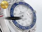Rolex GMT-Master II 126716 BLAKEN 904L 1:1 Best Edition Meteorite Dial on SS Jubilee Bracelet SH3285 - Görsel 5