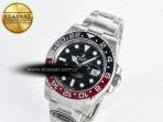 Rolex GMT-Master II 126719 BLAKEN 904L 1:1 Best Edition Black Dial on SS Bracelet SH3285 - Görsel 2