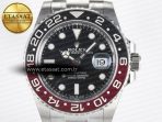 Rolex GMT-Master II 126719 BLAKEN 904L 1:1 Best Edition Black Dial on SS Bracelet SH3285 - Görsel 4