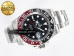 Rolex GMT-Master II 126719 BLAKEN 904L 1:1 Best Edition Black Dial on SS Bracelet SH3285 - Görsel 8