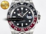 Rolex GMT-Master II 126719 BLAKEN 904L 1:1 Best Edition Black Dial on SS Jubilee Bracelet SH3285 - Görsel 4