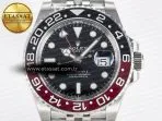 Rolex GMT-Master II 126719 BLAKEN 904L 1:1 Best Edition Black Dial on SS Jubilee Bracelet SH3285 - Görsel 4