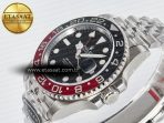 Rolex GMT-Master II 126719 BLAKEN 904L 1:1 Best Edition Black Dial on SS Jubilee Bracelet SH3285 - Görsel 6