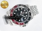 Rolex GMT-Master II 126719 BLAKEN 904L 1:1 Best Edition Black Dial on SS Jubilee Bracelet SH3285 - Görsel 8