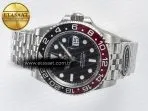 Rolex GMT-Master II 126719 BLAKEN 904L 1:1 Best Edition Black Dial on SS Jubilee Bracelet SH3285 - Görsel 9