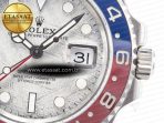 Rolex GMT-Master II 126719 BLRO Blue/Red Ceramic GMF Best Edition Meteorite Dial on Bracelet A3285 CHS - Görsel 12