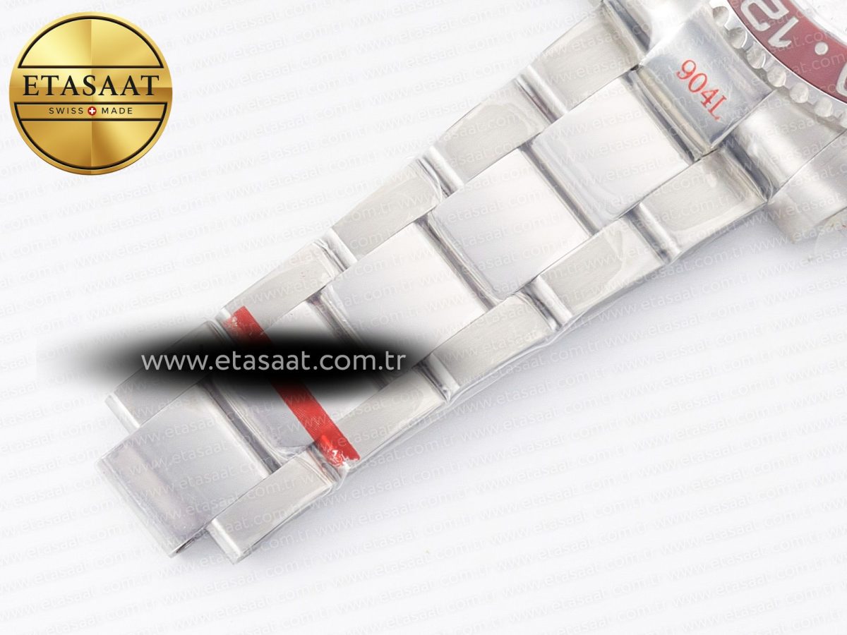 Rolex GMT-Master II 126719 BLRO Blue/Red Ceramic GMF Best Edition Meteorite Dial on Bracelet A3285 CHS - Görsel 25