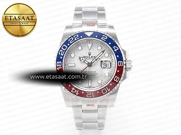 Rolex GMT-Master II 126719 BLRO Mavi/Kırmızı Seramik Eta Saat - 1:1 Süper KlReplika Saat