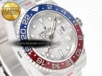 Rolex GMT-Master II 126719 BLRO Blue/Red Ceramic GMF Best Edition Meteorite Dial on Bracelet A3285 CHS - Görsel 5