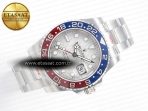 Rolex GMT-Master II 126719 BLRO Blue/Red Ceramic GMF Best Edition Meteorite Dial on Bracelet A3285 CHS - Görsel 8