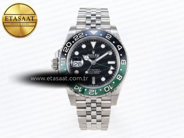 Rolex GMT Master II 126720 Jubilee SH3285 Eta Saat - 1:1 Süper Klon Replika Saat