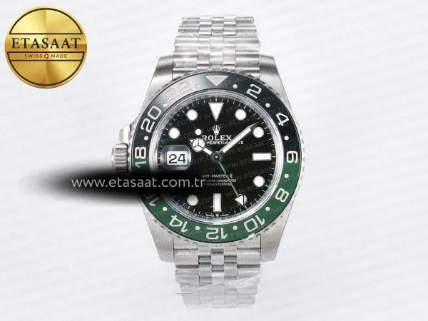 Rolex GMT-Master II 126720 VTNR V3 Eta Saat - 1:1 Süper Klon Replika Saat