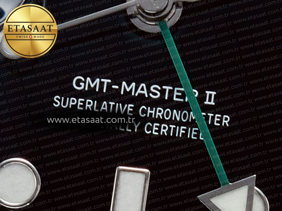 Rolex GMT Master II 126720 VTNR Clean 904L SS 1:1 Best Edition on Jubilee Bracelet DD3285 CHS - Görsel 12