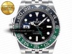Rolex GMT Master II 126720 VTNR Clean 904L SS 1:1 Best Edition on Jubilee Bracelet DD3285 CHS - Görsel 4