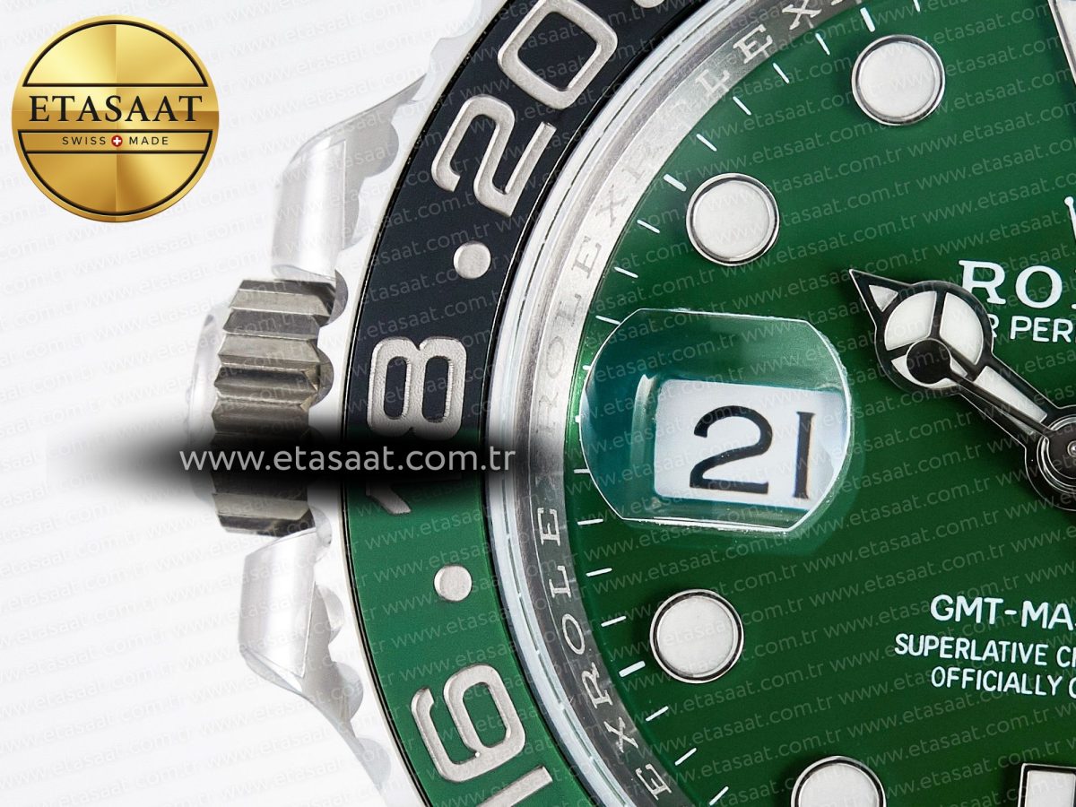 Rolex GMT-Master II 126729 VTNR ARF 1:1 Best Edition Green Dial On SS Bracelet SH3285 CHS - Görsel 12
