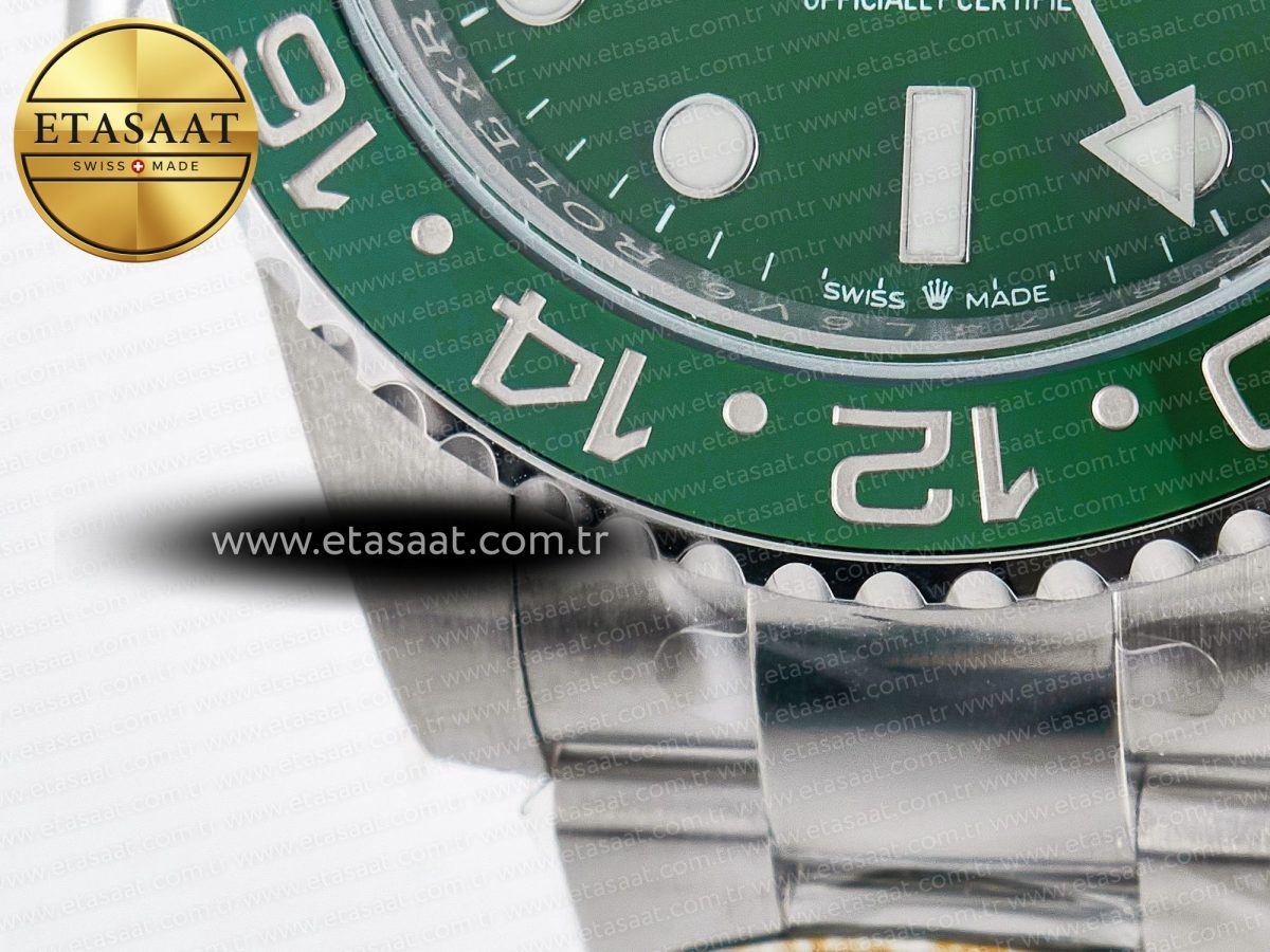 Rolex GMT-Master II 126729 VTNR ARF 1:1 Best Edition Green Dial On SS Bracelet SH3285 CHS - Görsel 13