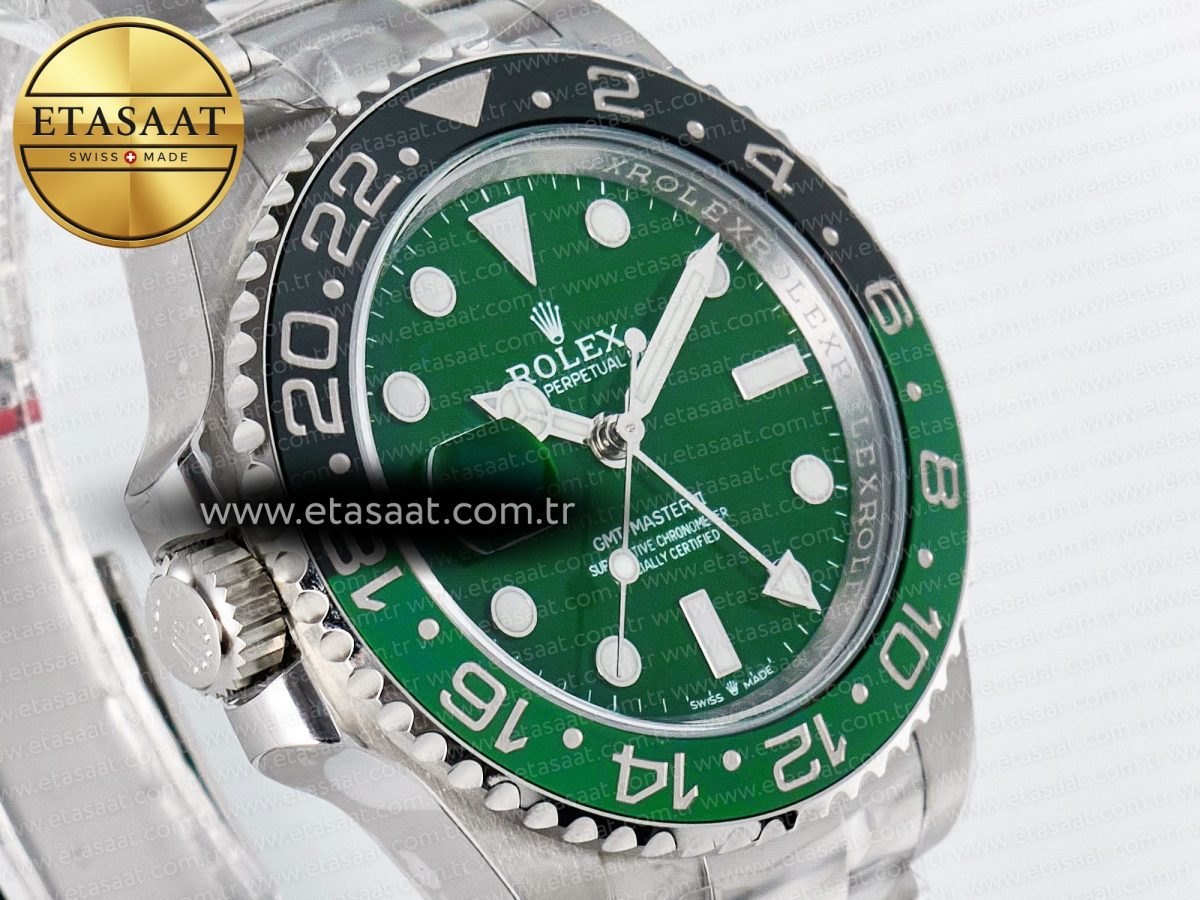 Rolex GMT-Master II 126729 VTNR ARF 1:1 Best Edition Green Dial On SS Bracelet SH3285 CHS - Görsel 5