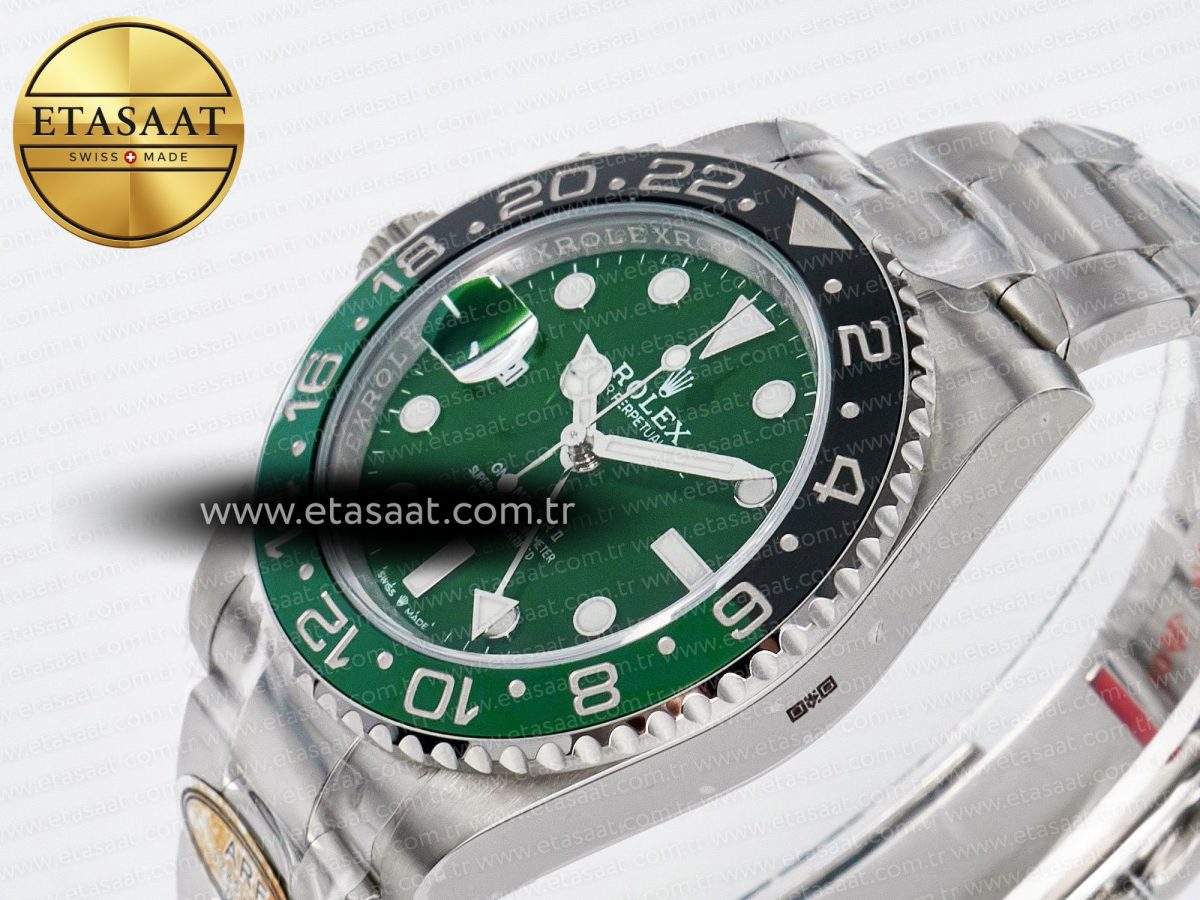Rolex GMT-Master II 126729 VTNR ARF 1:1 Best Edition Green Dial On SS Bracelet SH3285 CHS - Görsel 6