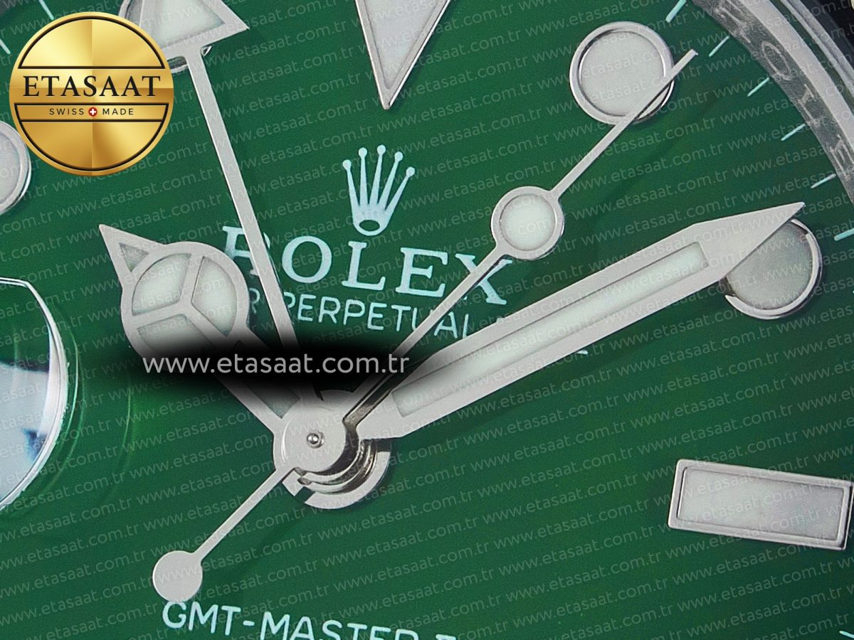 Rolex GMT-Master II 126729 VTNR ARF 1:1 Best Edition Green Dial On SS Jubilee Bracelet SH3285 CHS - Görsel 10