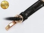 Patek Philippe Grand Complications 6102G Moon RG YLF Black Dial on Black Leather Strap A240 - Görsel 25