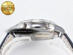 Patek Philippe Grand Complications 6102G Moon YLF SS Blue Dial Crystal Bezel on Blue Leather Strap A240 - Görsel 14