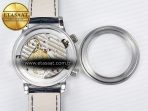 Patek Philippe Grand Complications 6102G Moon YLF SS Blue Dial Crystal Bezel on Blue Leather Strap A240 - Görsel 16