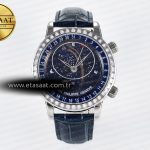Patek Philippe Grand Complication 6102G Moon Ylf Mavi Ss Eta Saat - Görsel 3 - 1:1 Süper Klon Saat
