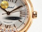 Chopard Happy Sports 30MM YF RG White Dial on Green Leather Strap A2892 - Görsel 11