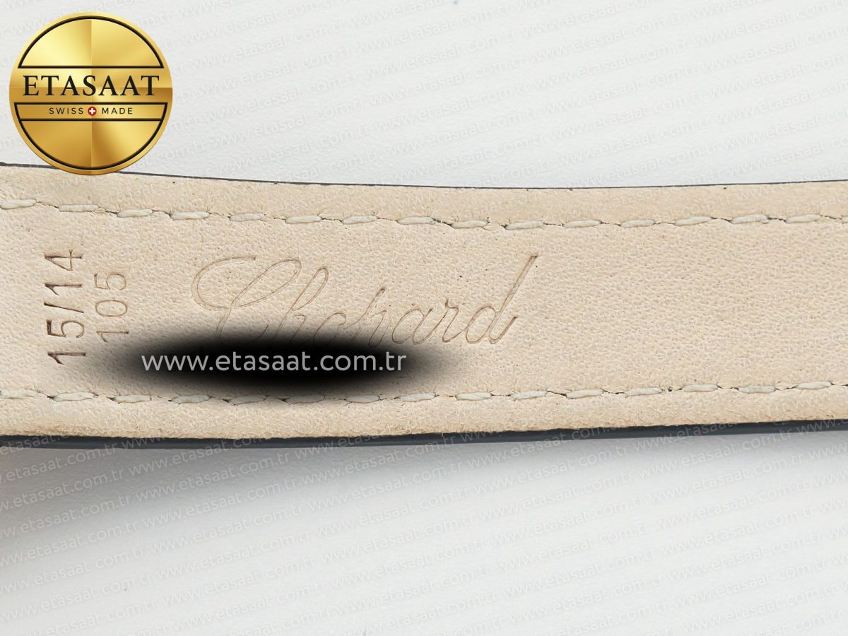 Chopard Happy Sports 30MM YF RG White Dial on Green Leather Strap A2892 - Görsel 23