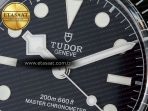 Tudor Heritage Black Bay 41mm SS ZF 1:1 Best Edition Black Dial Black Bezel on SS Bracelet A2824 - Görsel 10