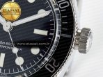 Tudor Heritage Black Bay 41mm SS ZF 1:1 Best Edition Black Dial Black Bezel on SS Bracelet A2824 - Görsel 12