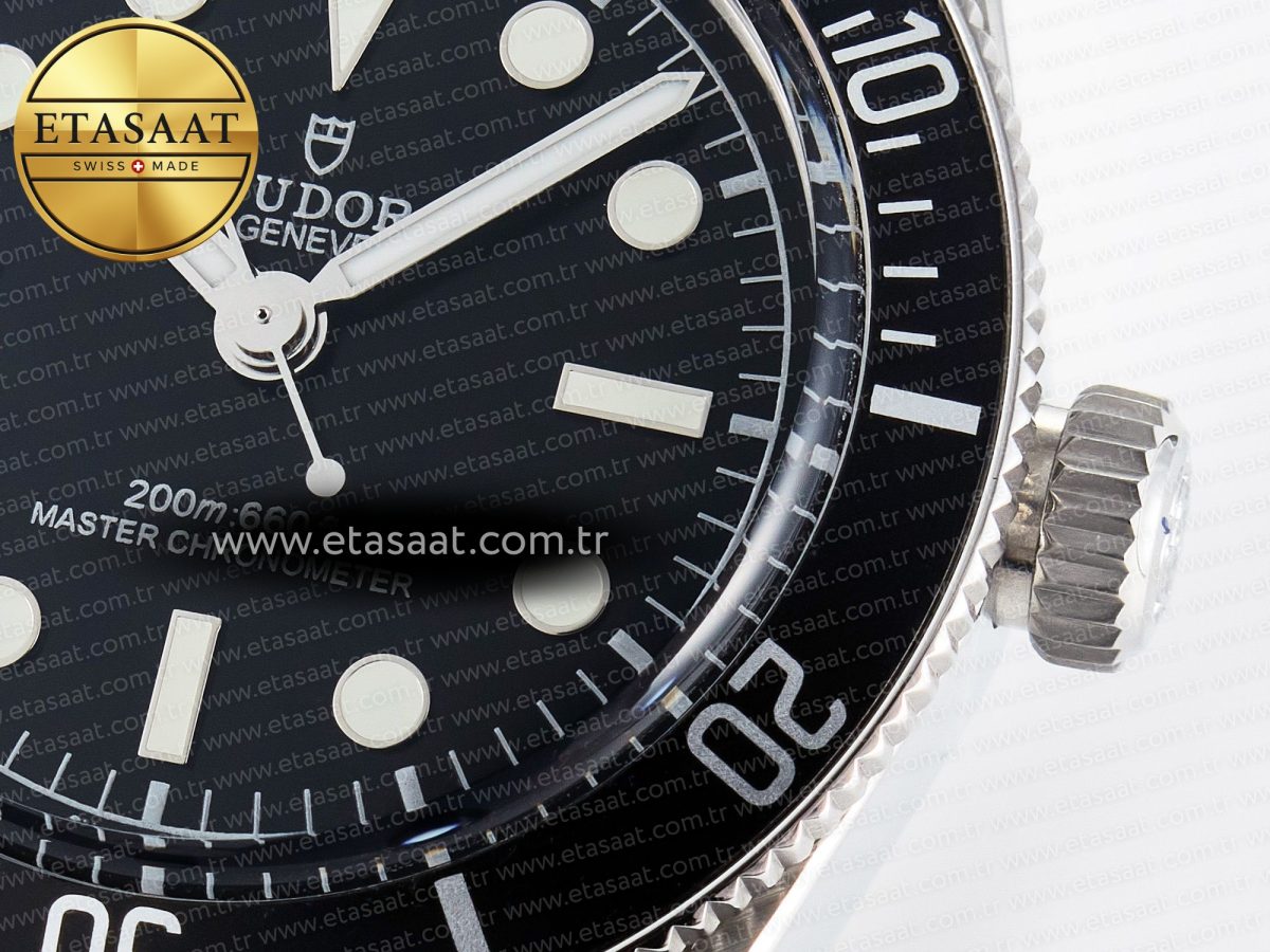 Tudor Heritage Black Bay 41mm Best Edition Black Dial on SS Bracelet A2824 - Görsel 11
