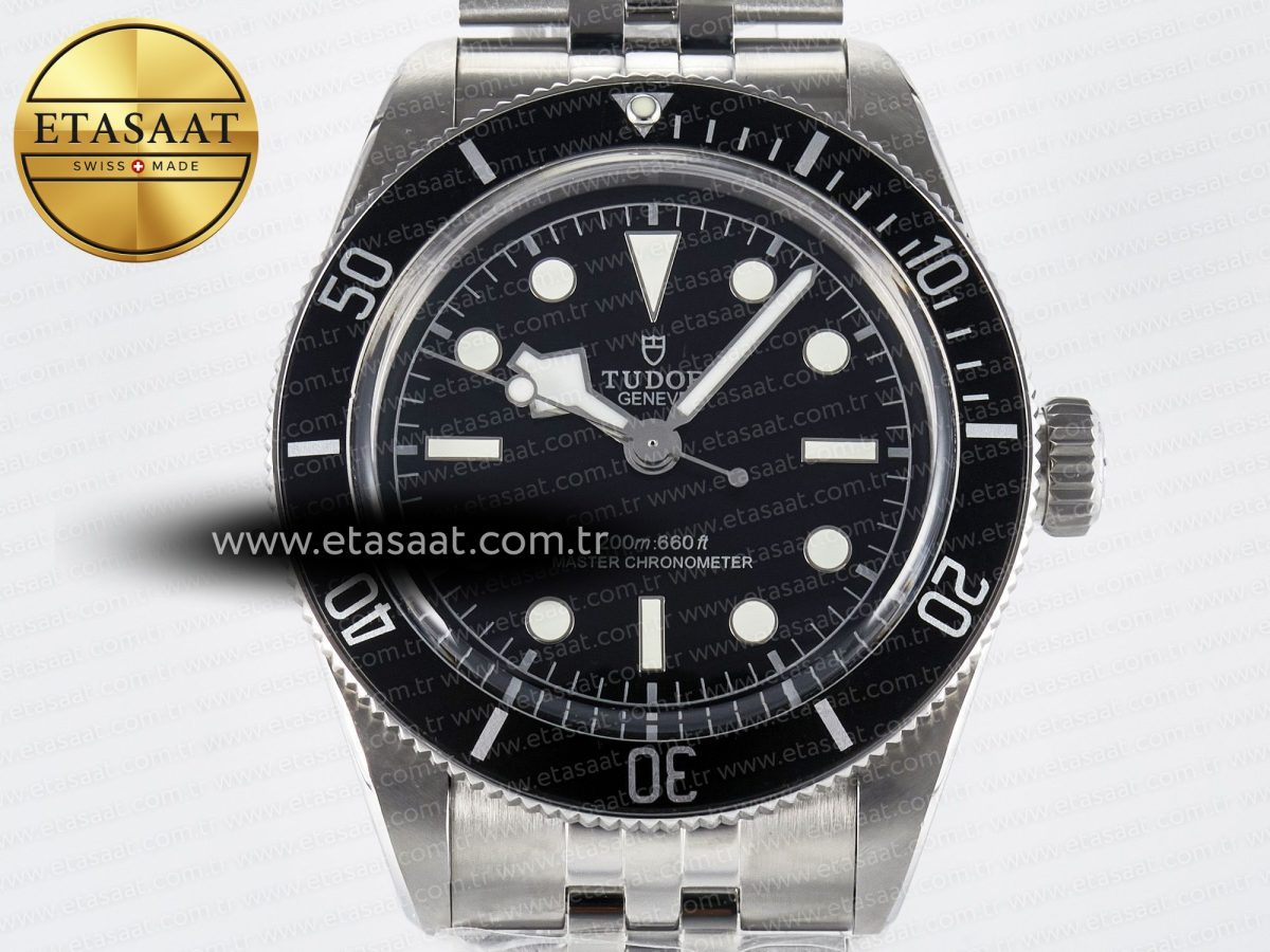 Tudor Heritage Black Bay 41mm Best Edition Black Dial on SS Bracelet A2824 - Görsel 4