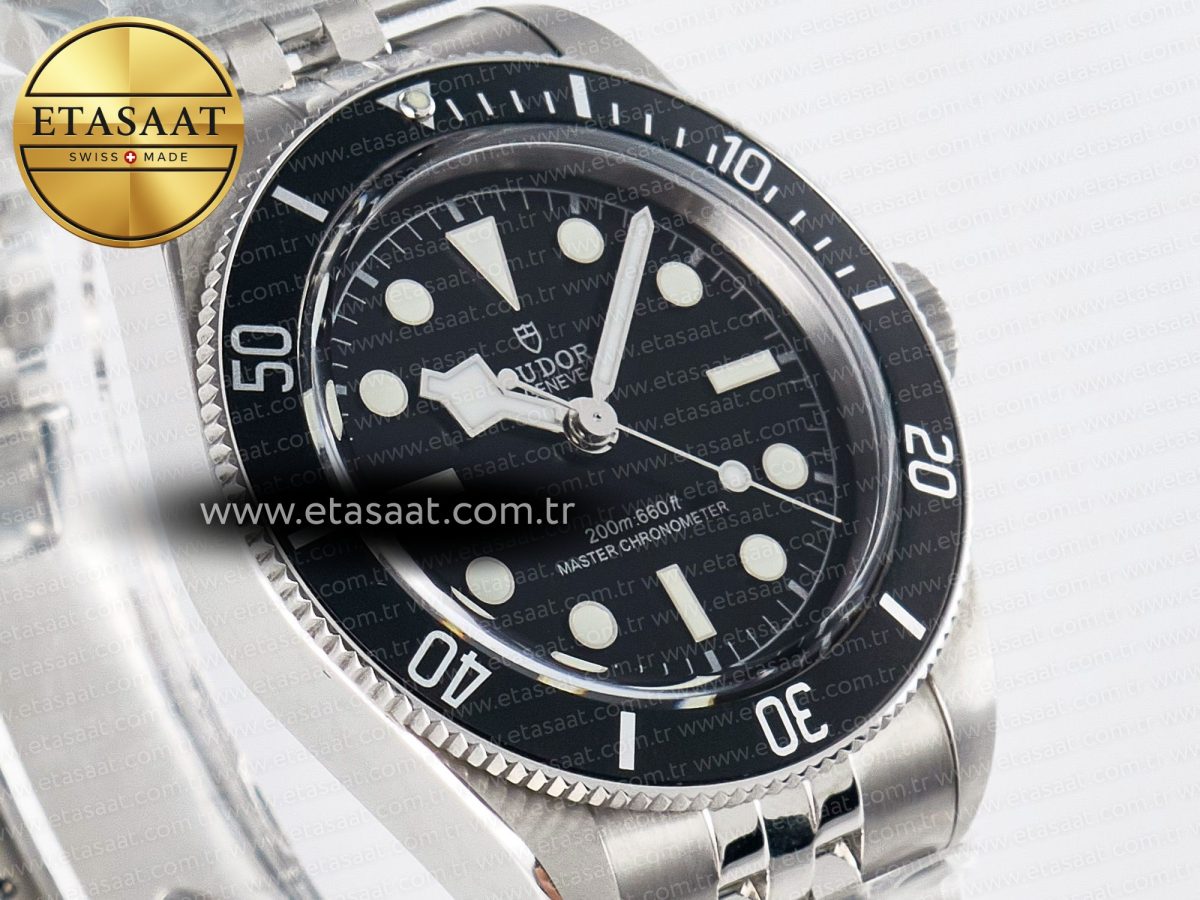 Tudor Heritage Black Bay 41mm Best Edition Black Dial on SS Bracelet A2824 - Görsel 5