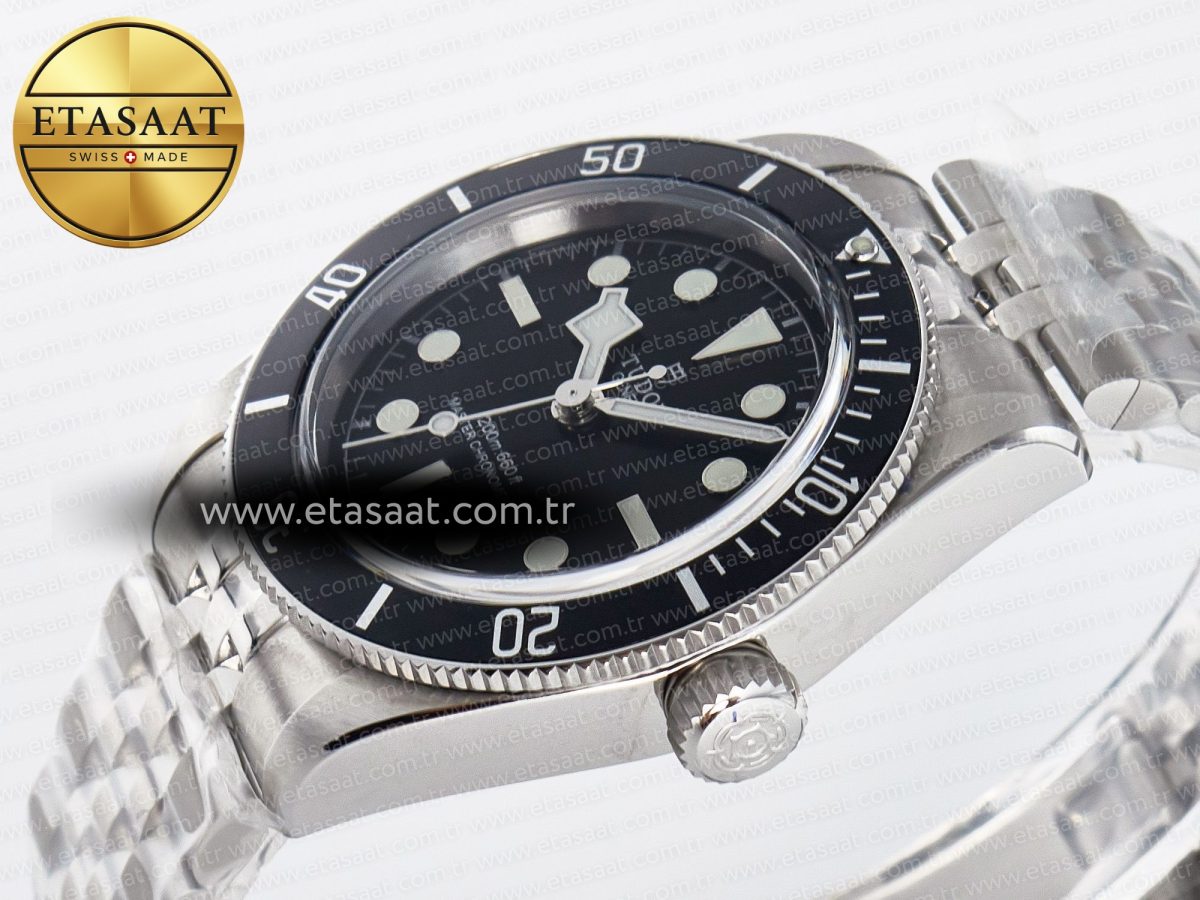 Tudor Heritage Black Bay 41mm Best Edition Black Dial on SS Bracelet A2824 - Görsel 6
